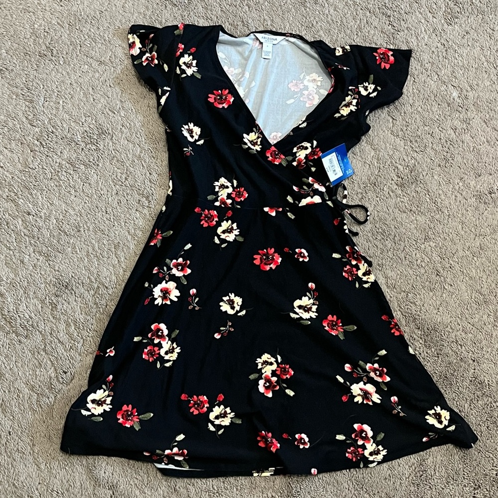 Floral Wrap Dress
